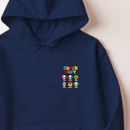 Sweat à capuche Marine