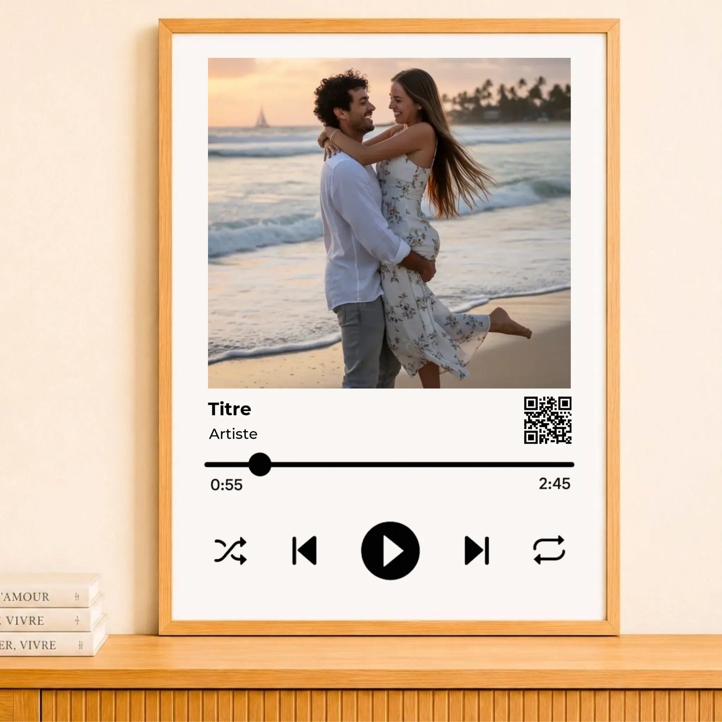 Affiche personnalisée album musique – vue 6