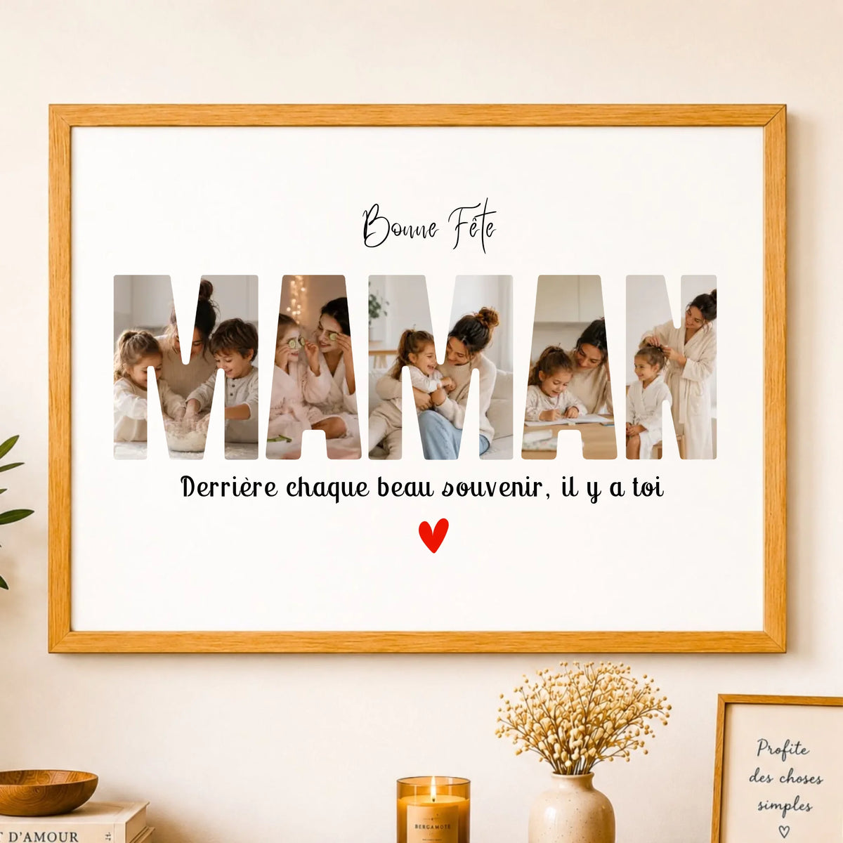 Affiche personnalisée maman - Bonne fête Maman – vue 10