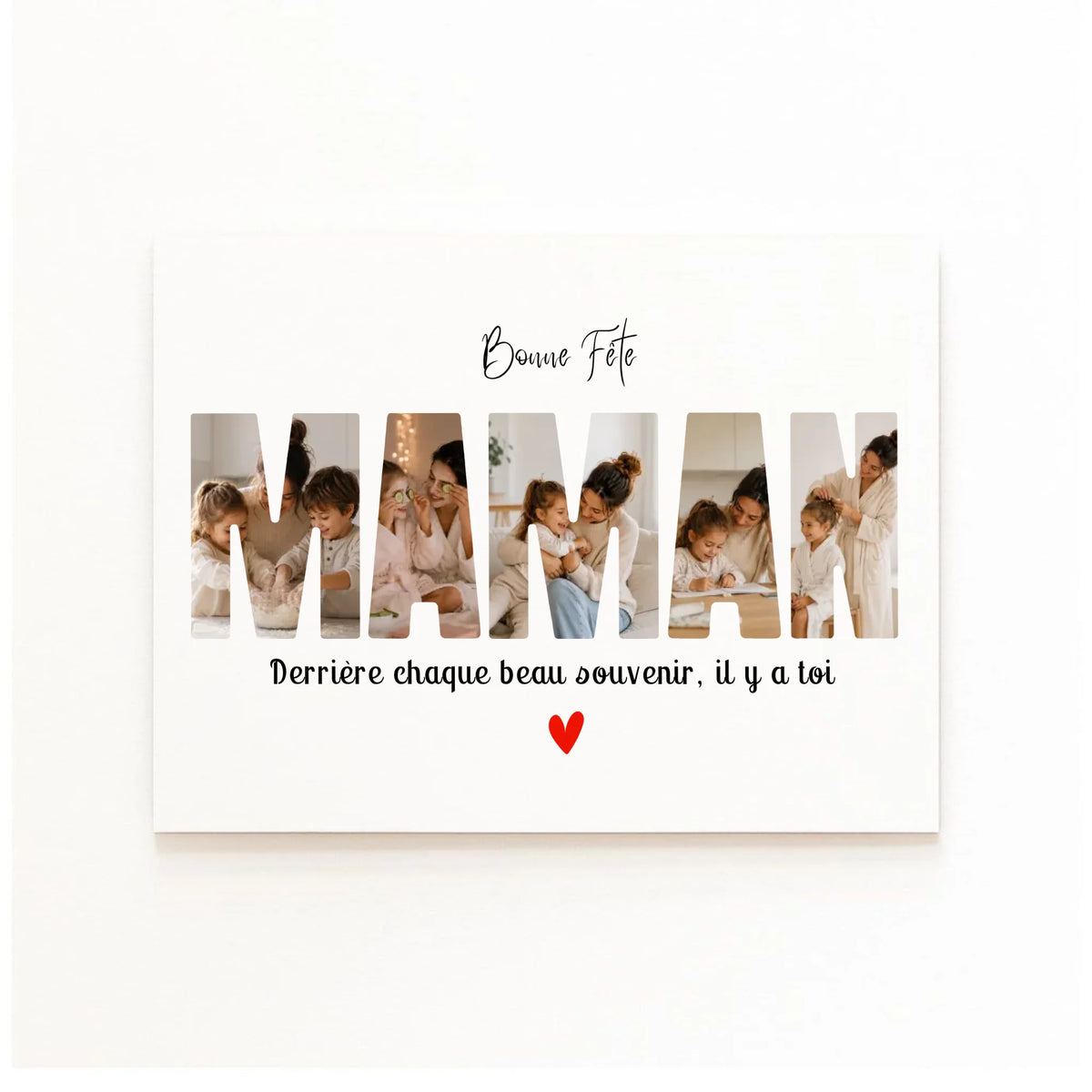Affiche personnalisée maman - Bonne fête Maman – vue 4