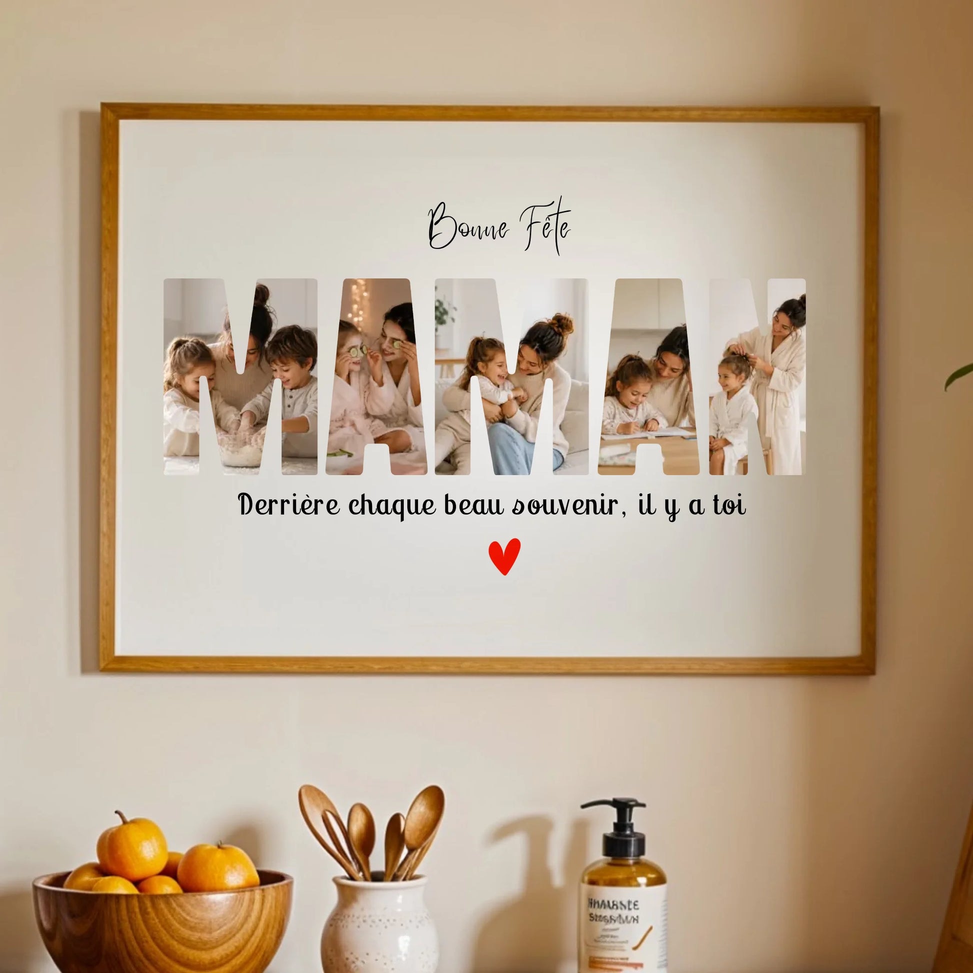Affiche personnalisée maman - Bonne fête Maman – vue 7