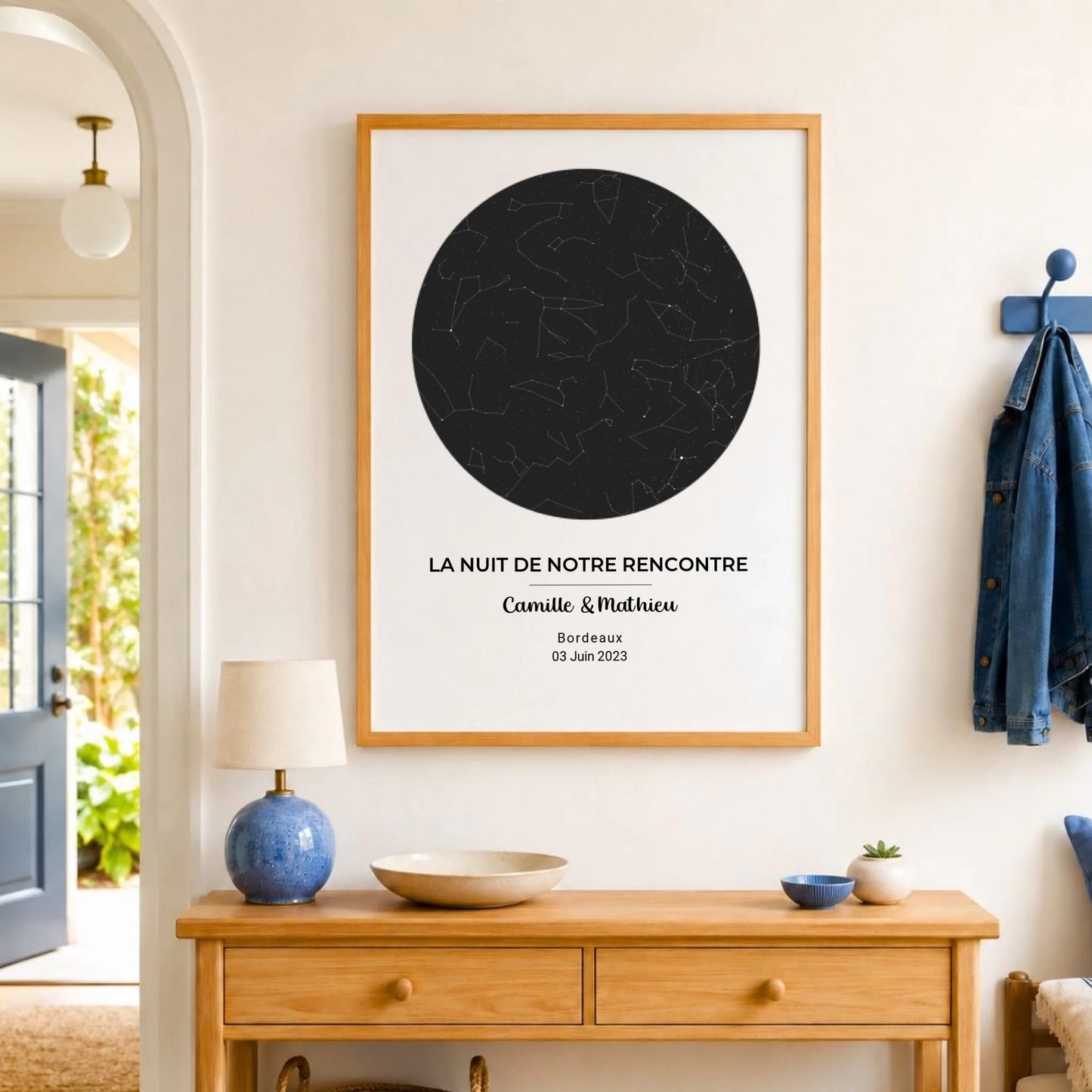 Affiche carte du ciel – vue 10