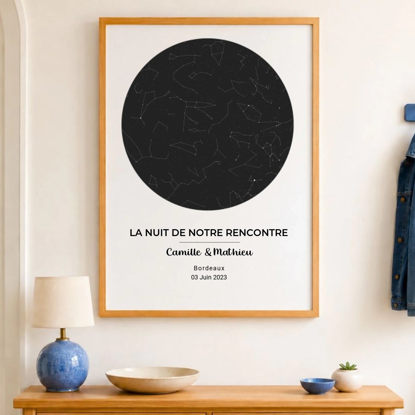 Affiche carte du ciel – vue 11