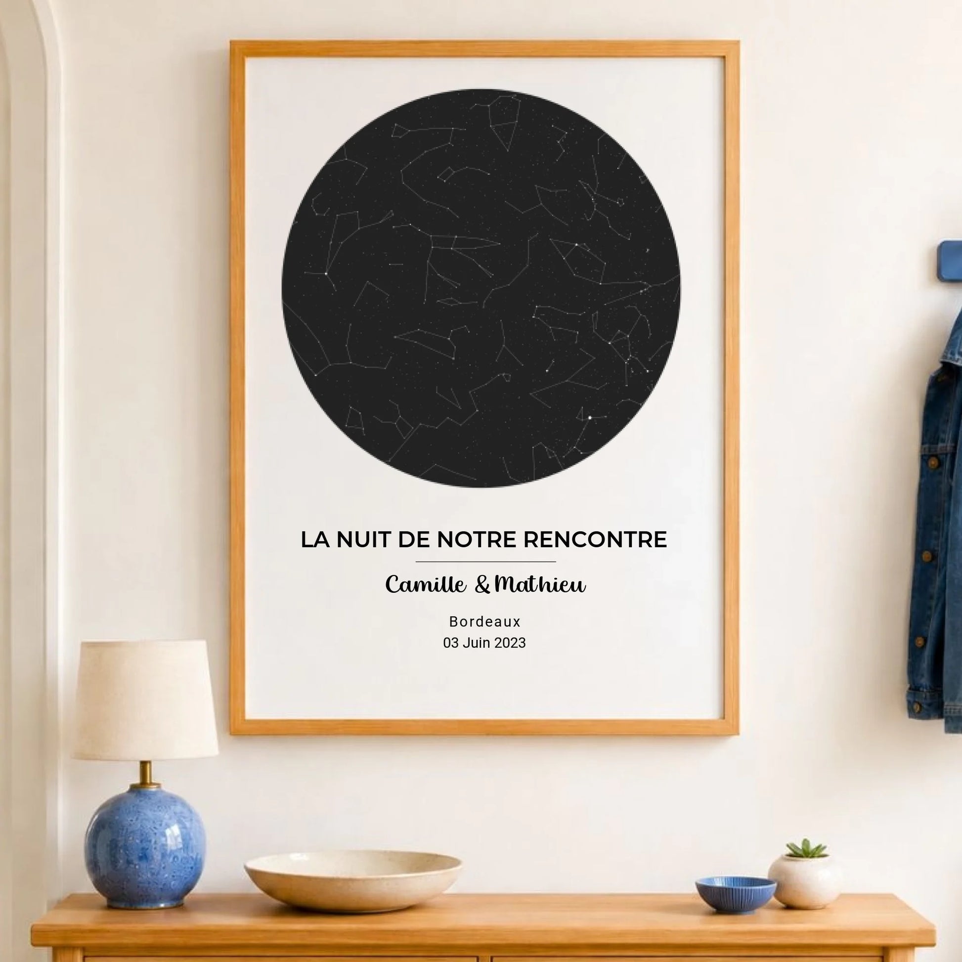 Affiche carte du ciel – vue 11