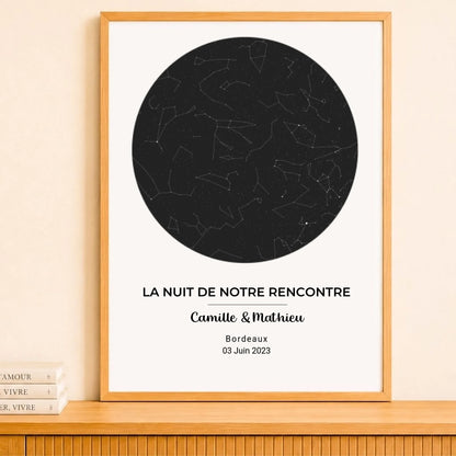 Affiche carte du ciel – vue 7