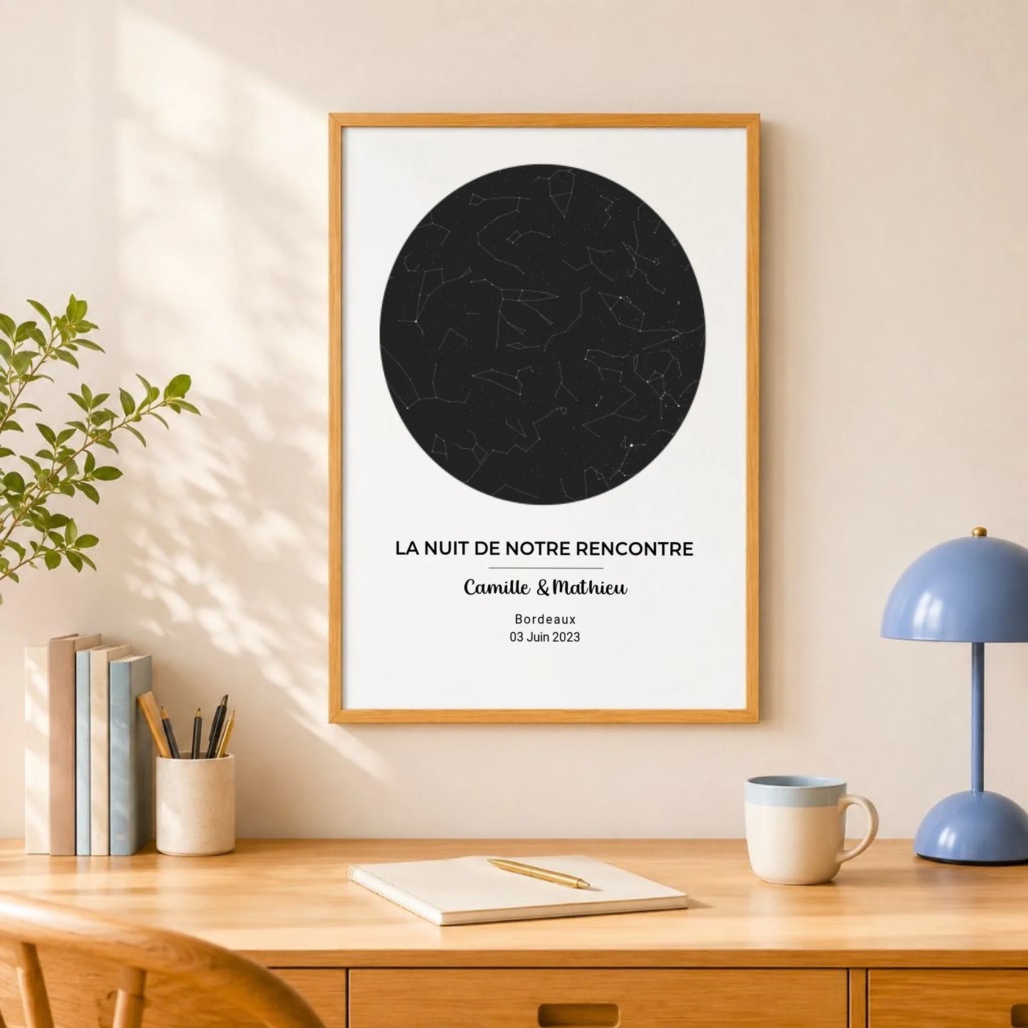 Affiche carte du ciel – vue 8
