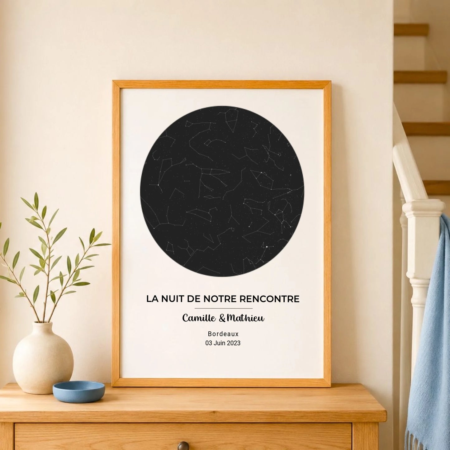 Affiche carte du ciel – vue 9