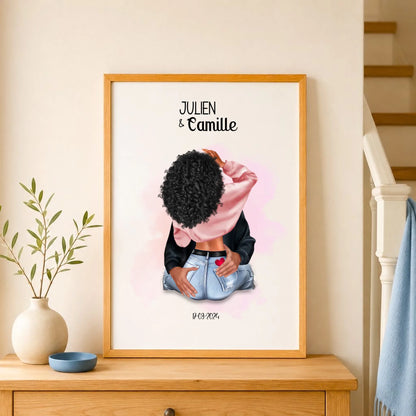 Affiche couple amoureux – vue 10