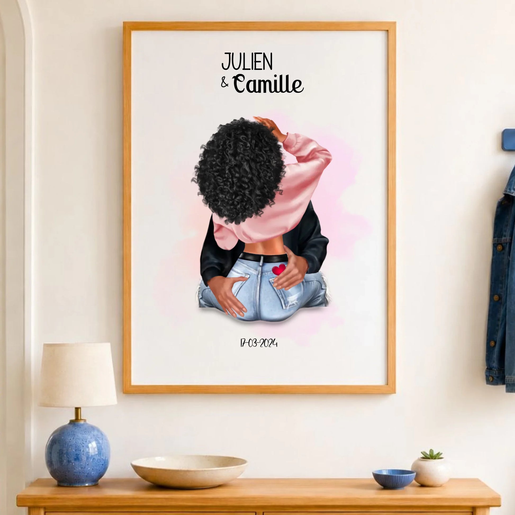 Affiche couple amoureux – vue 12