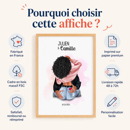 Affiche couple amoureux – vue 8