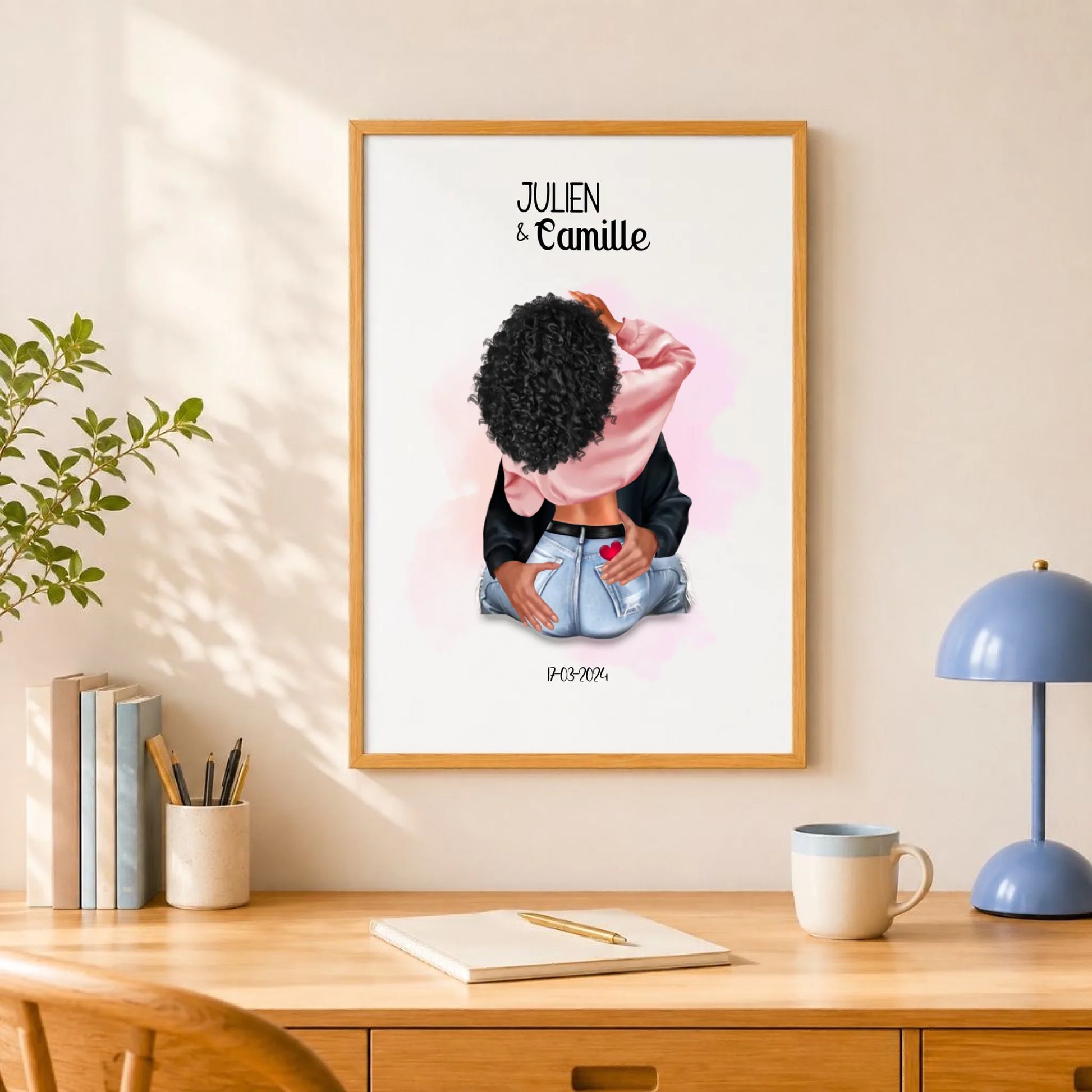 Affiche couple amoureux – vue 9