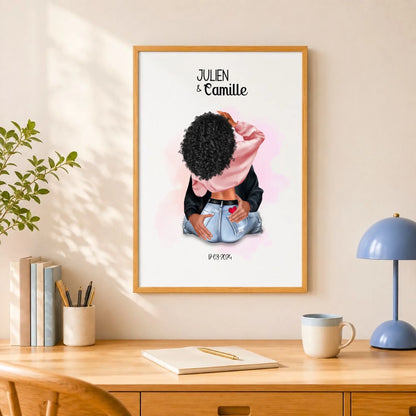 Affiche couple amoureux – vue 9