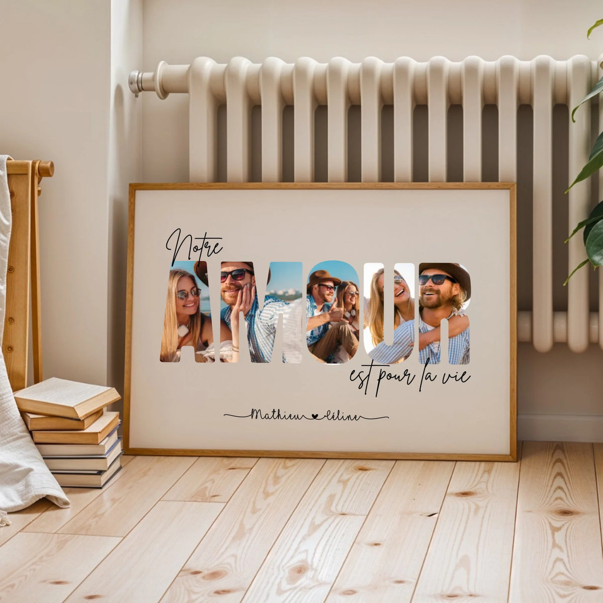 Affiche personnalisée couple - Notre amour est pour la vie – vue 9