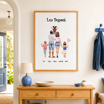 Affiche famille cadeau – vue 10