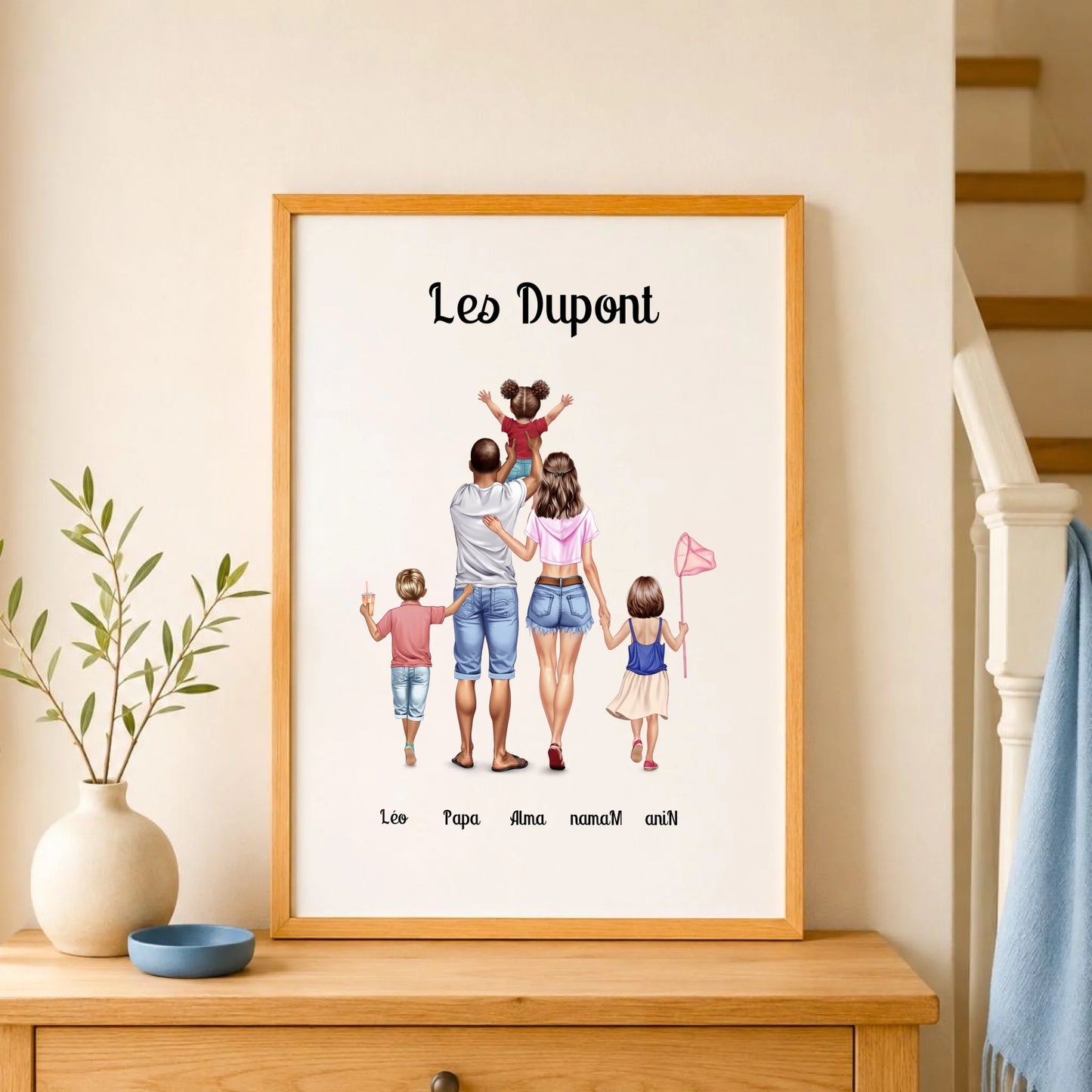Affiche famille cadeau – vue 9