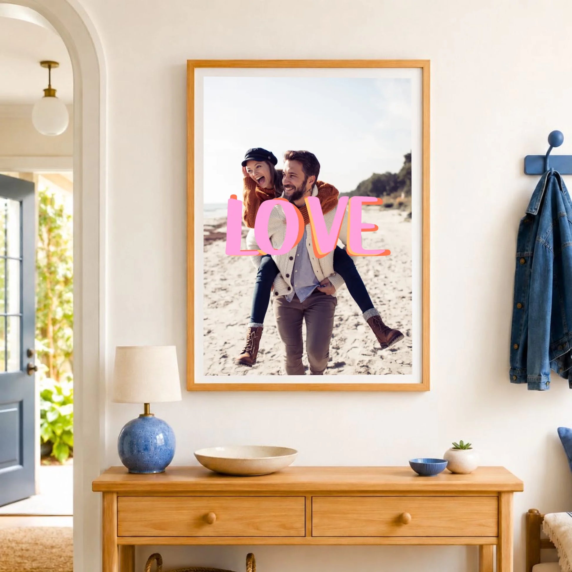 Affiche personnalisé couple love – vue 11