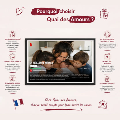 Affiche personnalisée maman - La meilleure Maman – vue 6