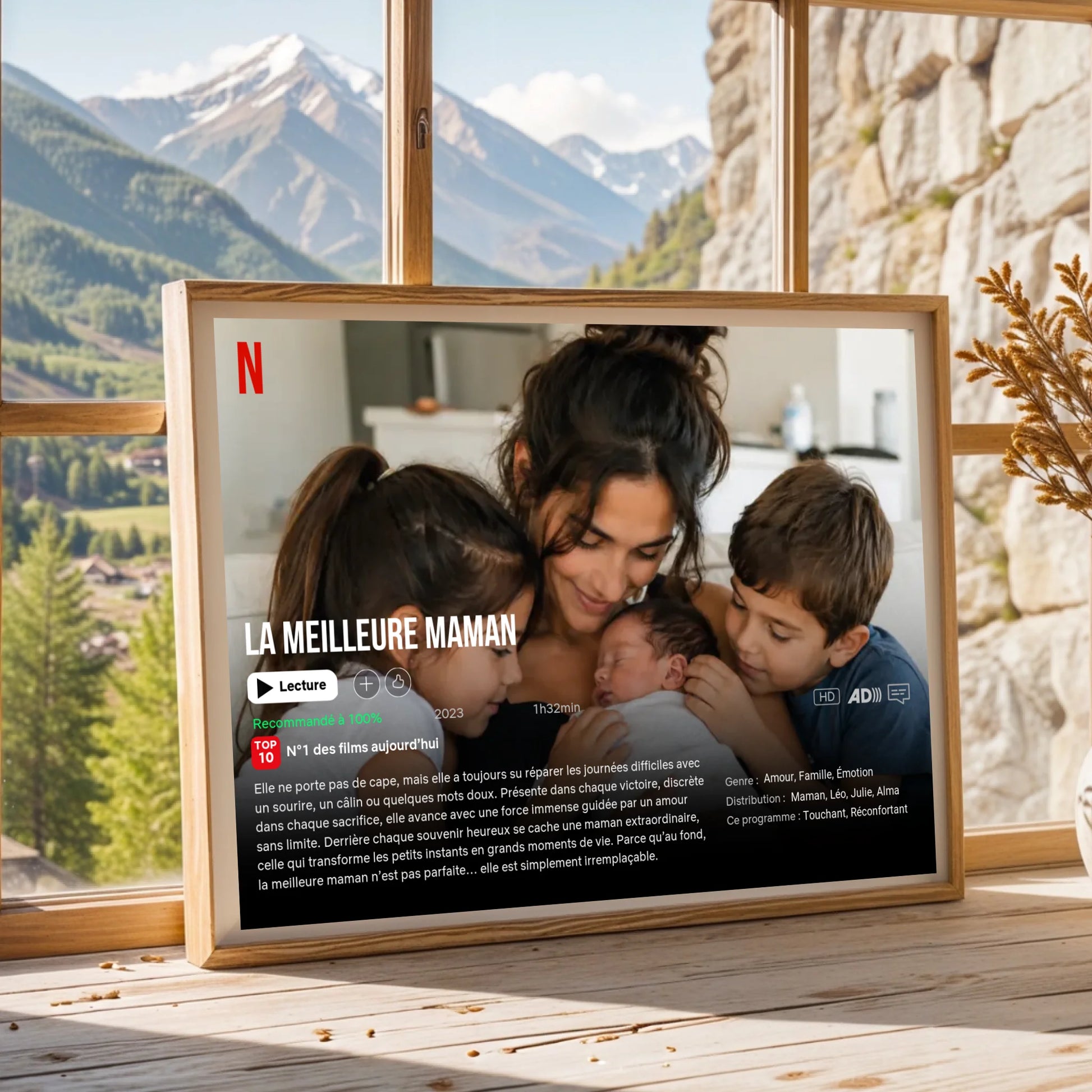 Affiche personnalisée maman - La meilleure Maman – vue 7