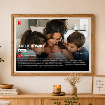 Affiche personnalisée maman - La meilleure Maman – vue 8