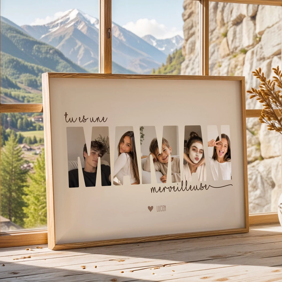 Affiche personnalisée maman - Tu es une maman merveilleuse – vue 7