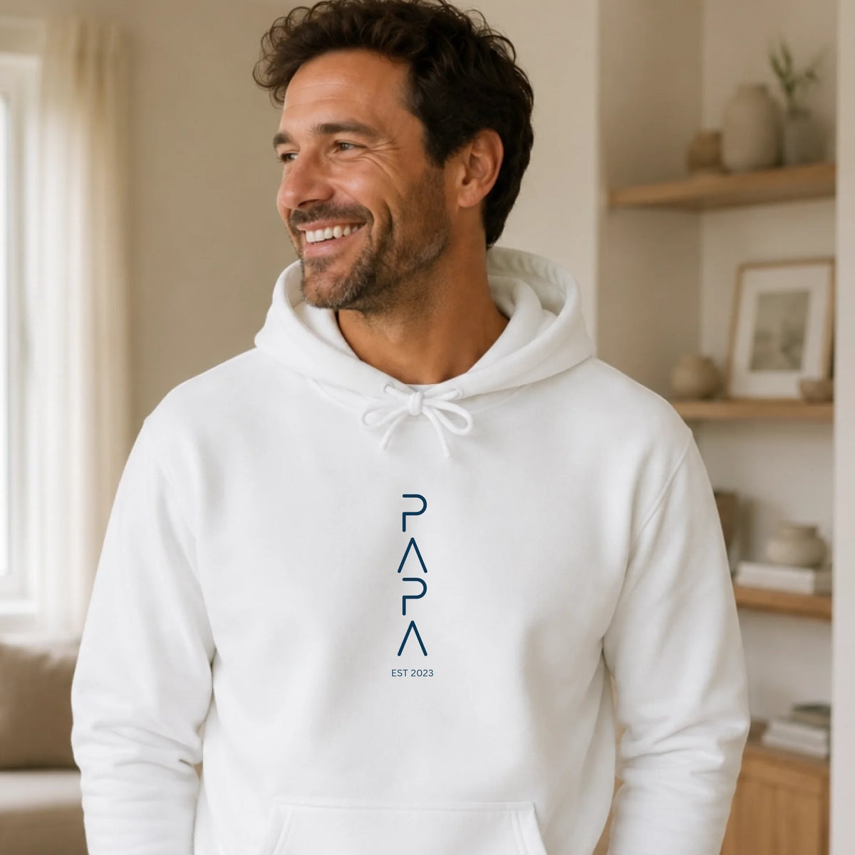 T-shirt personnalisé futur papa - PAPA est. – vue 25