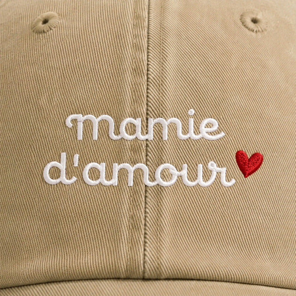 Casquette Personnalisée Brodée - Mamie d'amour – vue 5