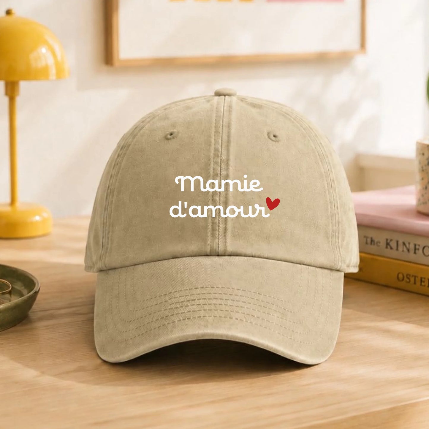 Casquette Personnalisée Brodée - Mamie d'amour – vue 6