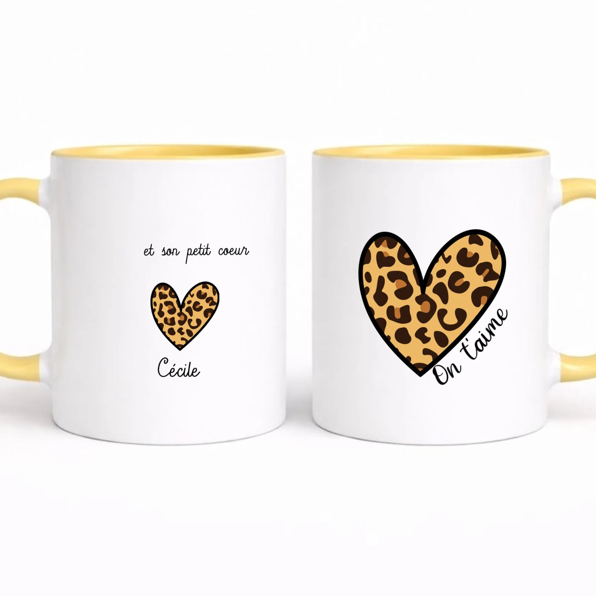 Mug personnalisé maman - Maman et ses petits cœurs – vue 5