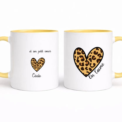 Mug personnalisé maman - Maman et ses petits cœurs – vue 5