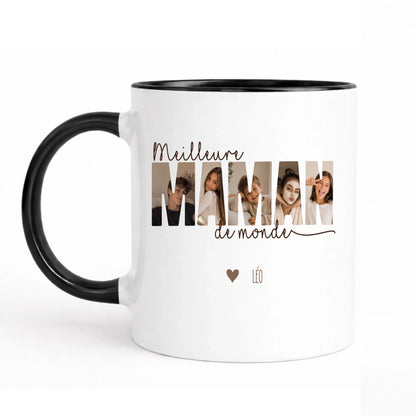 Mug personnalisé maman - Meilleure Maman du monde – vue 4