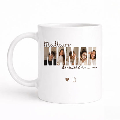 Mug personnalisé maman - Meilleure Maman du monde – vue 6