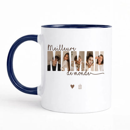 Mug personnalisé maman - Meilleure Maman du monde – vue 7