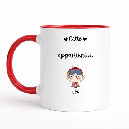 Mug personnalisé maman - Cette maman appartient à – vue 4