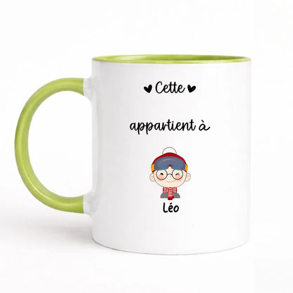 Mug personnalisé maman - Cette maman appartient à – vue 5