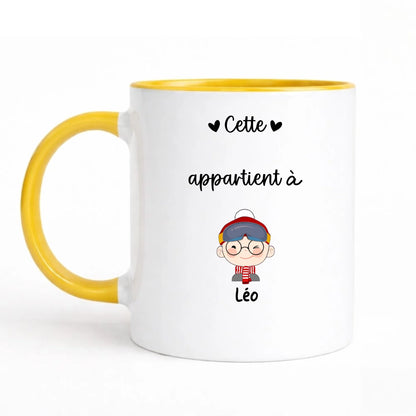 Mug personnalisé maman - Cette maman appartient à – vue 8