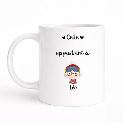 Mug personnalisé maman - Cette maman appartient à – vue 9