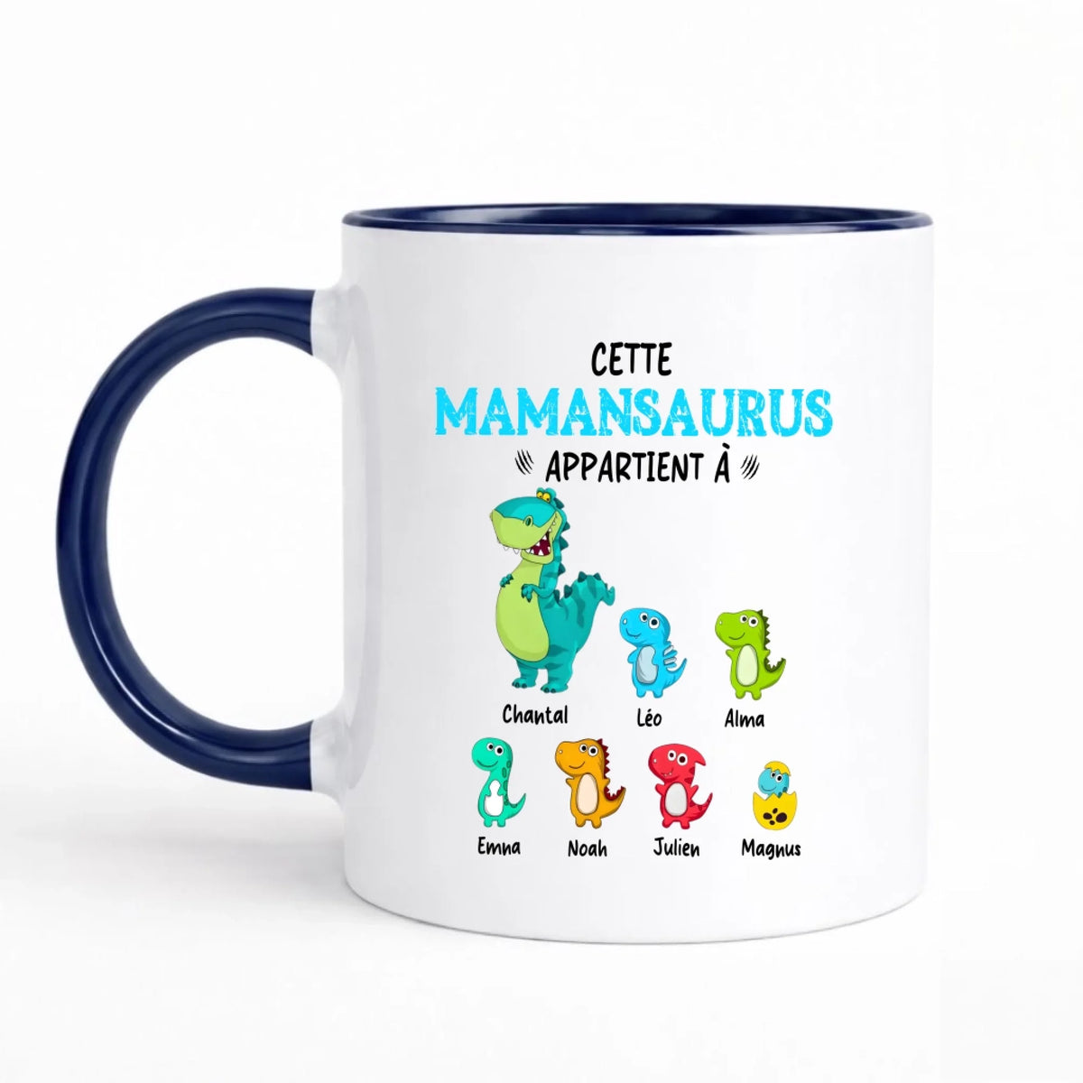 Mug personnalisé mamie - Mamiesaurus – vue 11