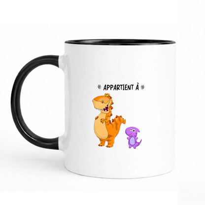 Mug personnalisé mamie - Mamiesaurus – vue 6