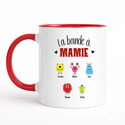 Mug personnalisé mamie - La bande à Mamie – vue 11