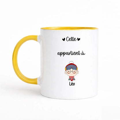 Mug personnalisé maman - Cette maman appartient à – vue 10