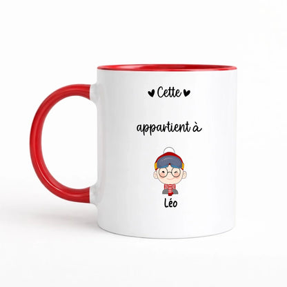 Mug personnalisé maman - Cette maman appartient à – vue 7