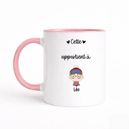 Mug personnalisé maman - Cette maman appartient à – vue 8
