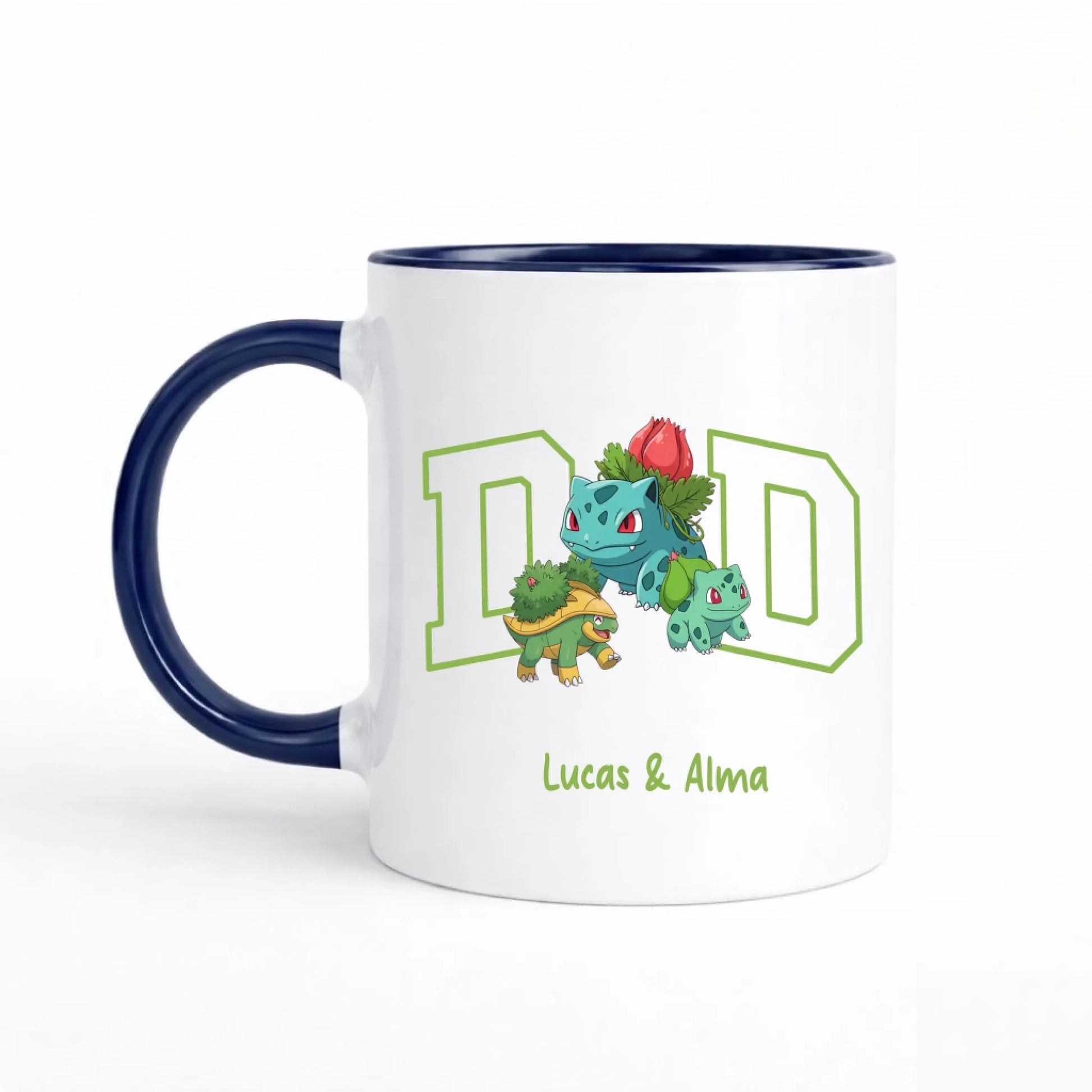 Mug personnalisé papa - DAD et prénoms – vue 10