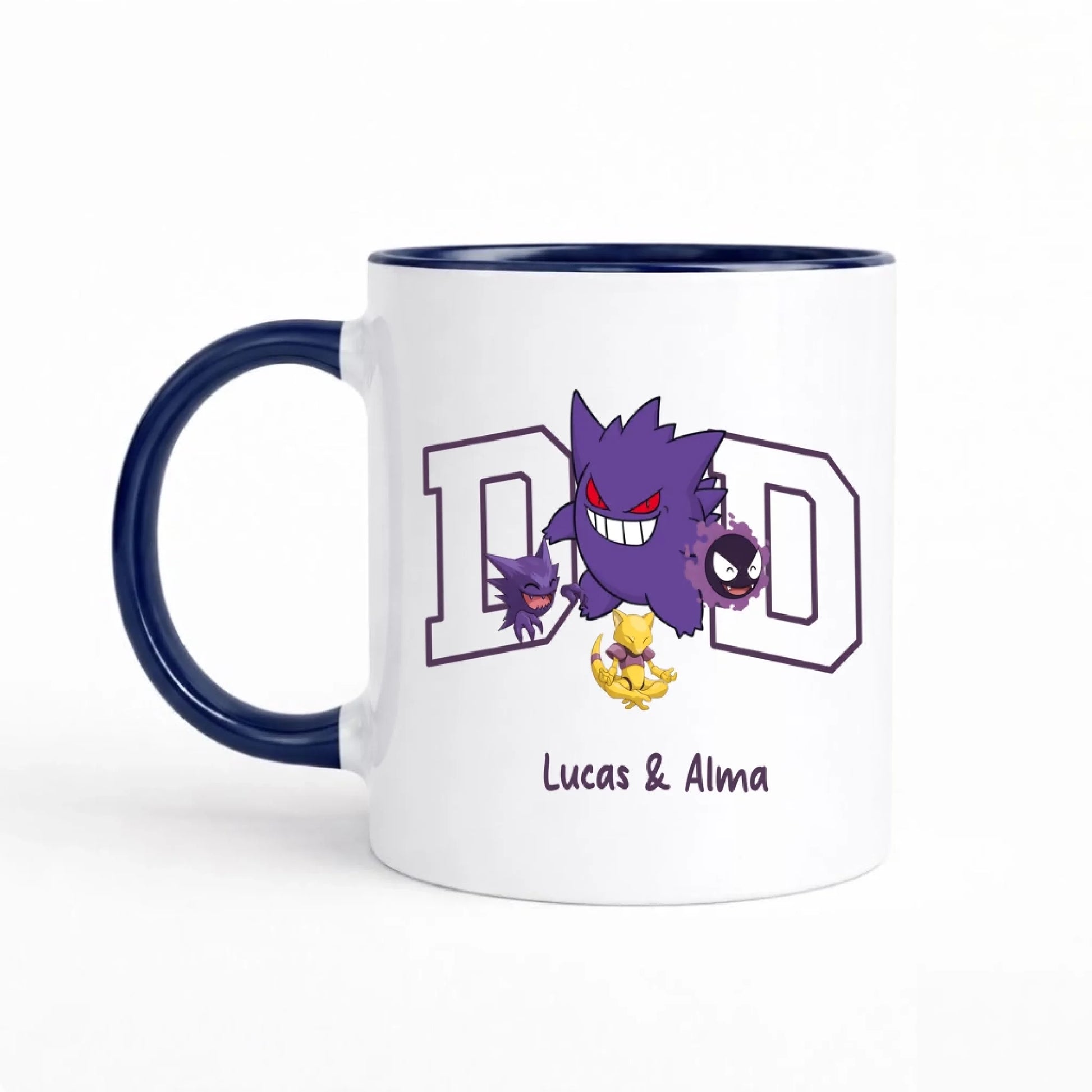 Mug personnalisé papa - DAD et prénoms – vue 14