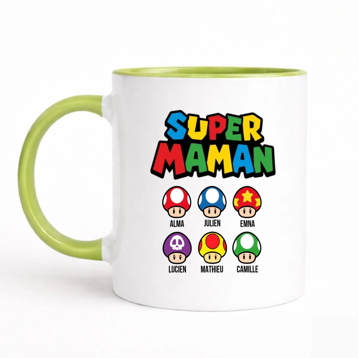 Mug personnalisé maman - Super Maman – vue 13