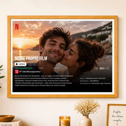 Affiche personnalisée couple - Notre propre film – vue 11