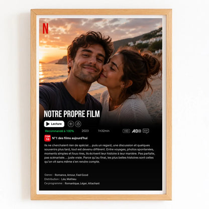 Affiche personnalisée couple - Notre propre film – vue 13