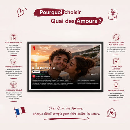 Affiche personnalisée couple - Notre propre film – vue 6
