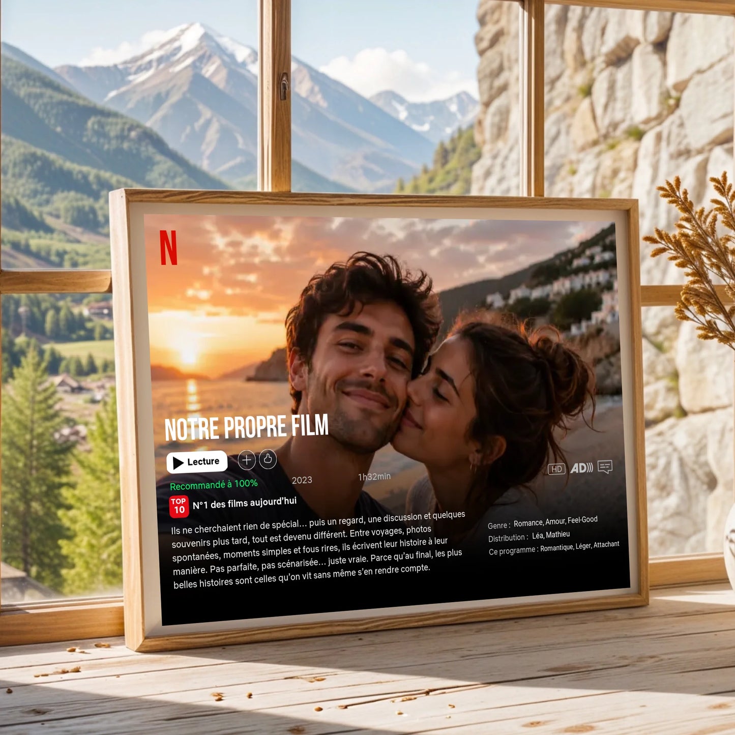 Affiche personnalisée couple - Notre propre film – vue 7