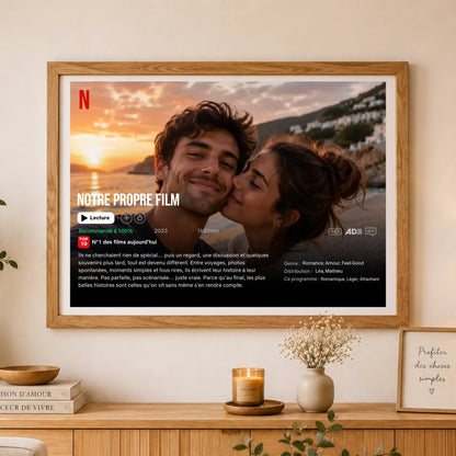 Affiche personnalisée couple - Notre propre film – vue 8